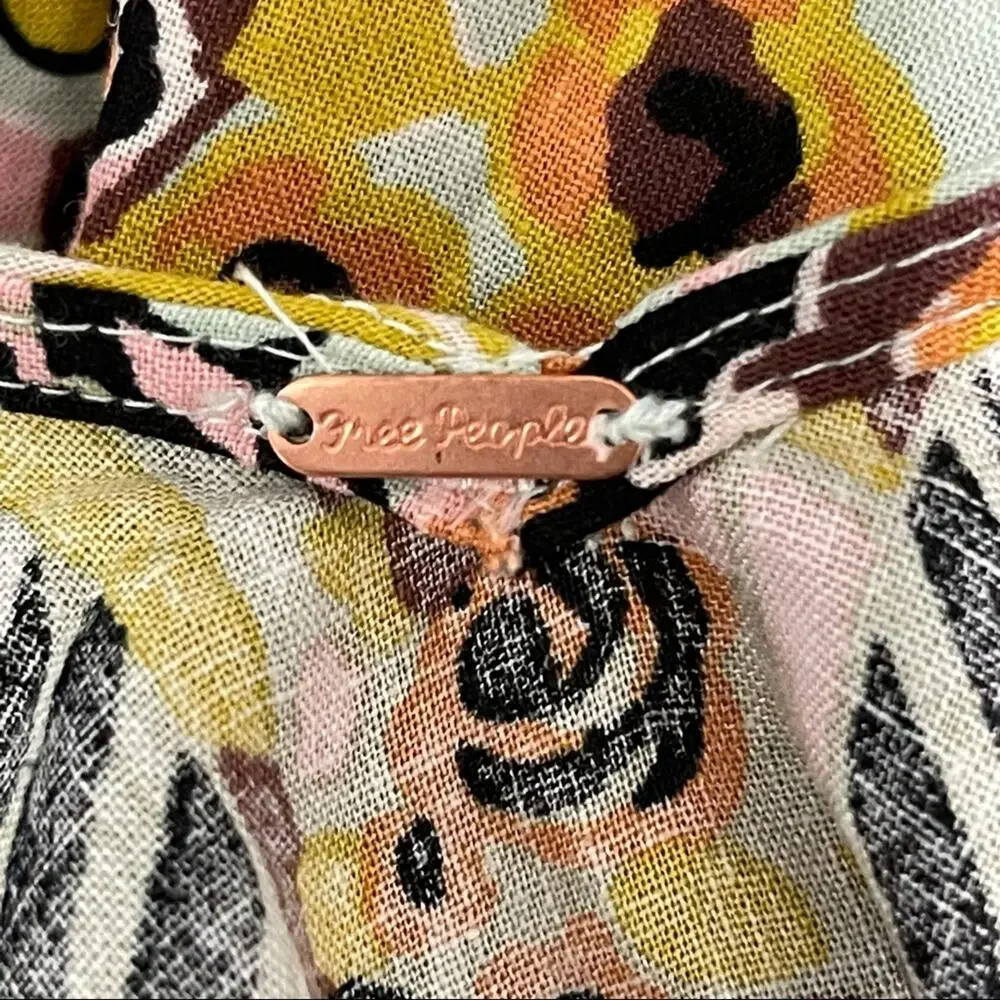 Free People Summer in Tulum Tunic Size Small